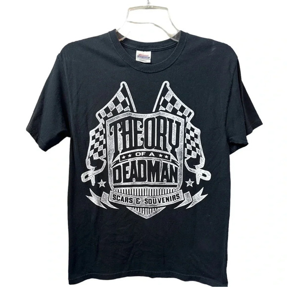 Theory Of A Deadman Scars And Souvenirs Black Band T-Shirt - Picture 1 of 7